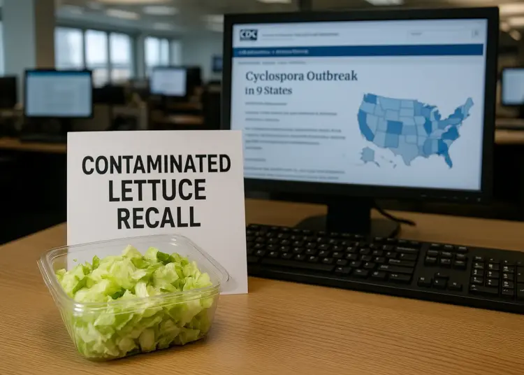Outbreak of cyclosporiasis reveals gaps in US food safety system