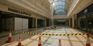 Shopping centre closure extended after ceiling collapse