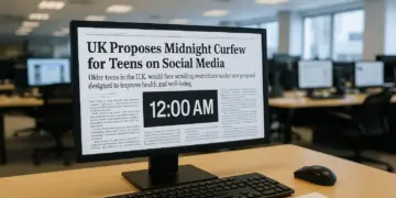 U.K. proposes midnight social media curfew for older teens amid safety concerns