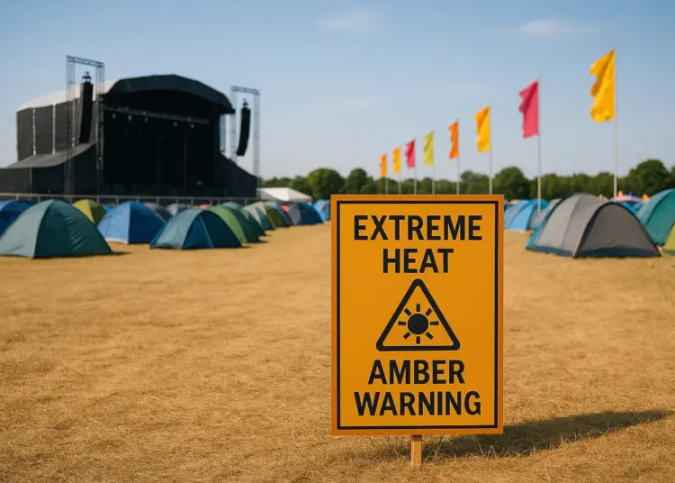 Boomtown Festival issues safety warning amid extreme heat conditions