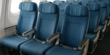 Budget airline offers world's narrowest economy seats measuring just 42.4cm