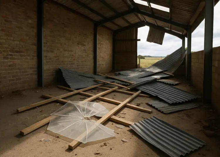 Building firm fined after bricklayer's serious fall from barn roof
