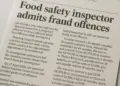 Council officer pleads guilty to food safety fraud