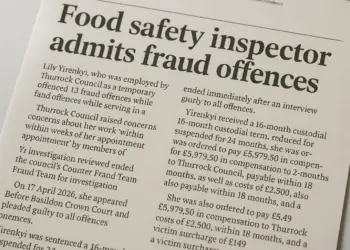 Council officer pleads guilty to food safety fraud