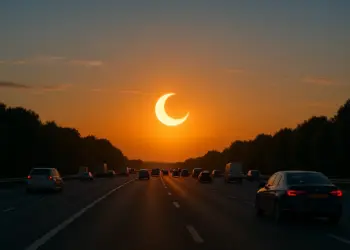 Drivers warned to avoid roads during Wednesday's solar eclipse