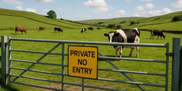 Farmer warns of dangers as runners trespass on private land