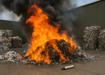 Fires linked to lithium batteries surge as recycling centres face crisis