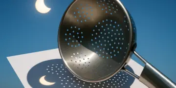 Government warns Britons to use colanders for safe viewing of solar eclipse