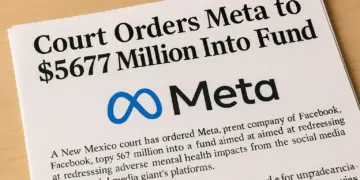 Meta ordered to pay $567m in landmark mental health ruling