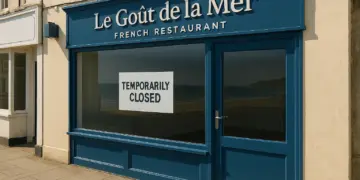 Restaurant closure follows registration issues amid safety advice