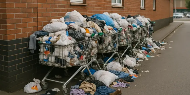 Rubbish overflow in Girlington raises public health concerns