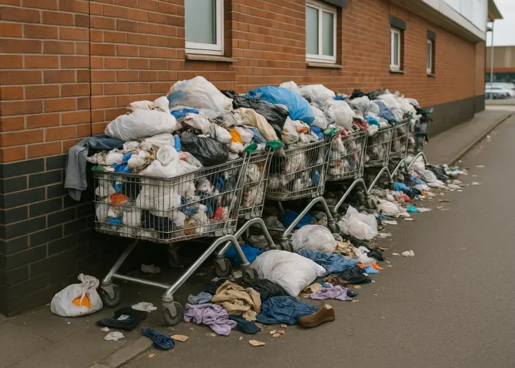 Rubbish overflow in Girlington raises public health concerns