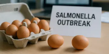 Salmonella outbreak linked to imported eggs affects hundreds in the UK