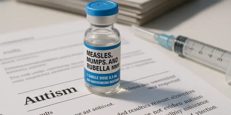 Study finds no autism link from MMR vaccine in children
