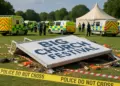 Tragedy at Big Church Festival as sign collapses, killing man and injuring others