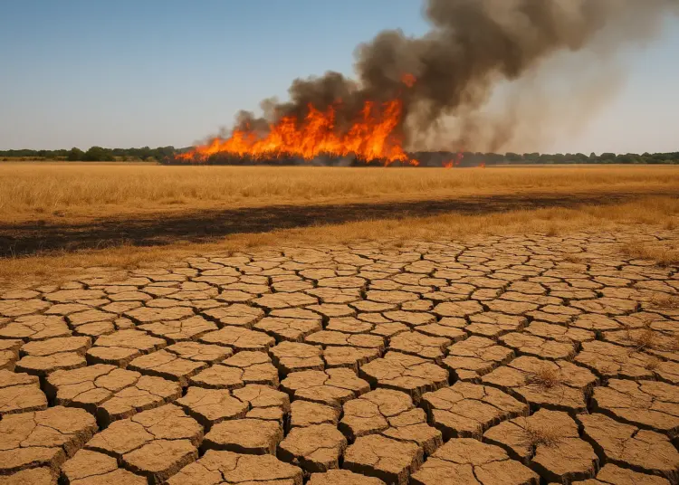 UK faces mounting crises as heatwave worsens drought, wildfires, and transport issues