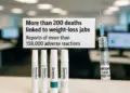 Weight loss jabs linked to over 200 deaths and 158,000 adverse reactions