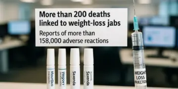 Weight loss jabs linked to over 200 deaths and 158,000 adverse reactions