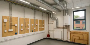 Apprentices build new training centre for disengaged youth in Leeds