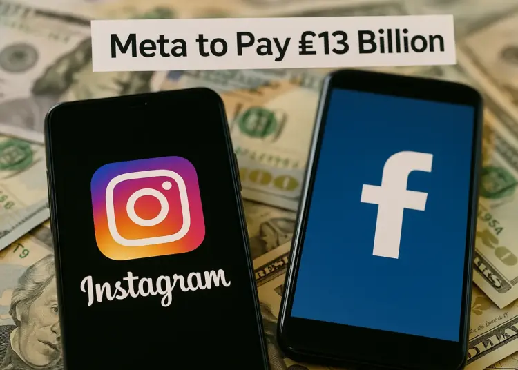 Meta to pay £13 billion after settlement over children's mental health claims
