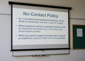 Parents outraged by school’s no-contact policy following detention for high-five