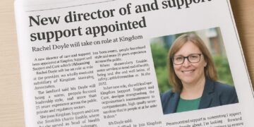 Rachel Doyle appointed new director of care at Kingdom Support and Care