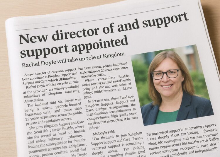 Rachel Doyle appointed new director of care at Kingdom Support and Care