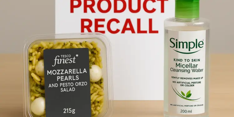 Supermarkets issue urgent health warnings over contaminated food and skincare products