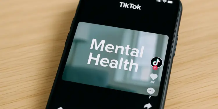 TikTok's design complicates young people's access to reliable mental health advice