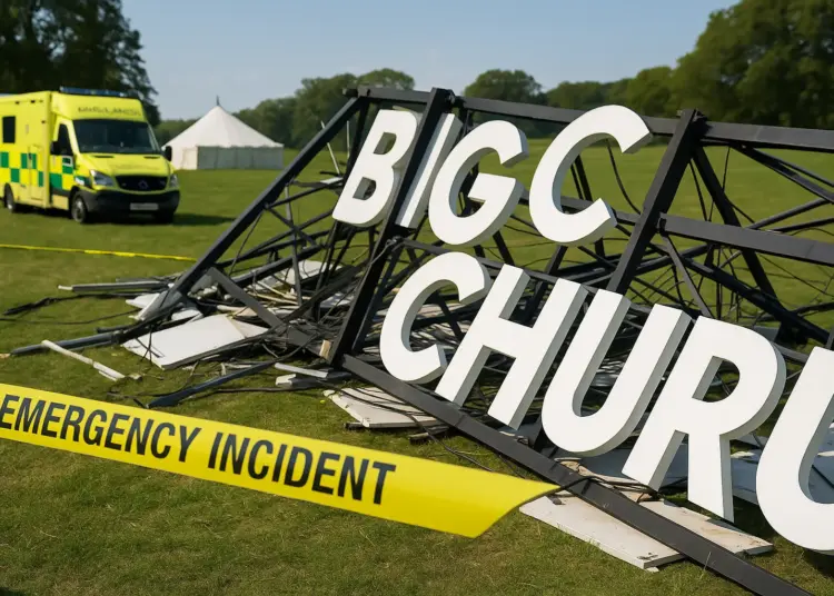 Tragedy at Big Church Festival as man dies and several injured