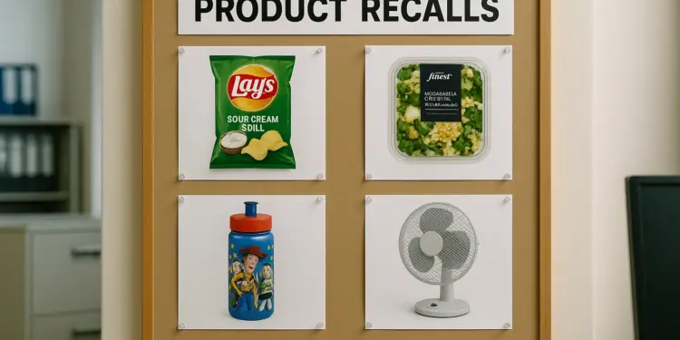 UK shoppers urged to check for widespread product recalls