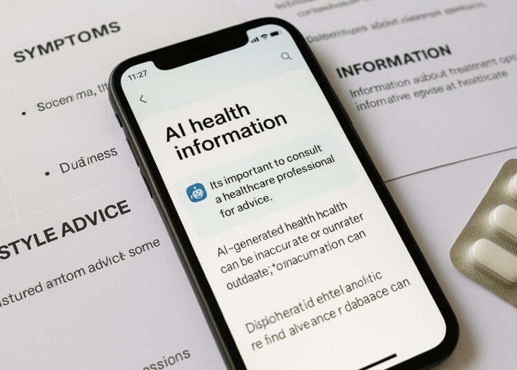 Concerns rise as AI influences health decisions for UK adults