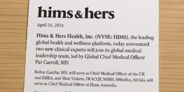 Hims and Hers appoints new chief medical officers to bolster international growth
