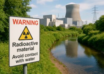 Local families demand caution signs as radiation concerns surface at contaminated stream near nuclear plant