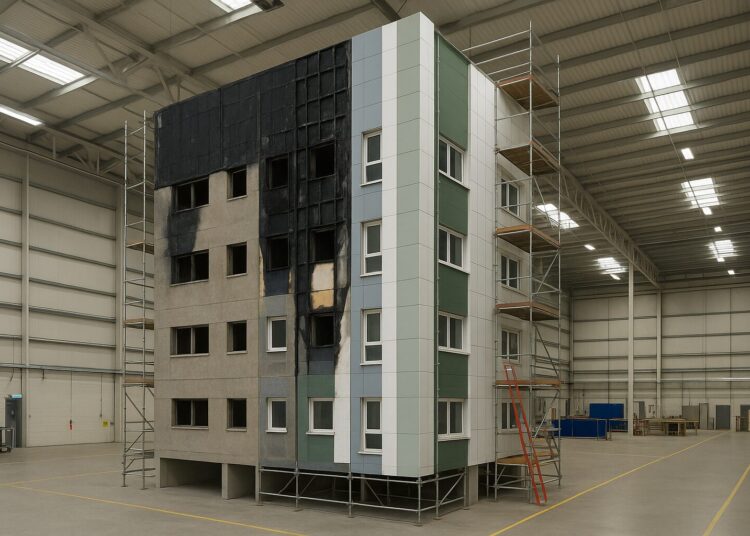 Metropolitan Police builds replica of Grenfell Tower in preparation for potential trials