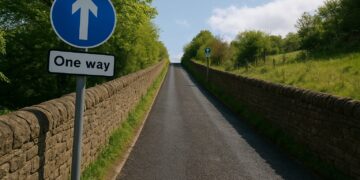 One-way system introduced on Derbyshire's steepest street for safety reasons