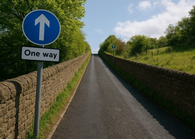 One-way system introduced on Derbyshire's steepest street for safety reasons