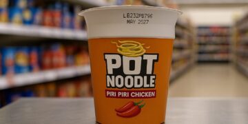 Pot noodle flavour recalled over undeclared allergens
